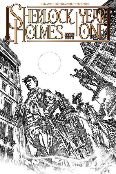 SHERLOCK HOLMES YEAR ONE #5 10 COPY LINDRO B&W INCV