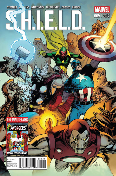 SHIELD VOL 4 #5 YU AVENGERS VAR