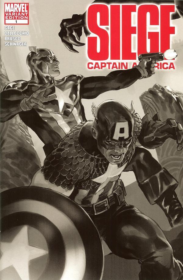 SIEGE CAPTAIN AMERICA #1 DJURDJEVIC SKETCH VAR - Kings Comics