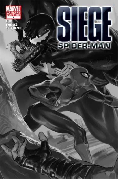 SIEGE SPIDER-MAN #1 DJURDJEVIC SKETCH VAR