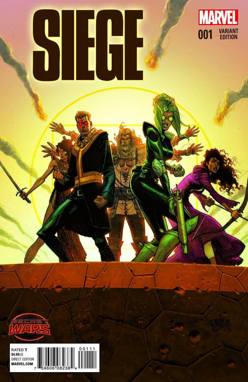 SIEGE VOL 2 #1 25 COPY ROBINSON VAR SWA