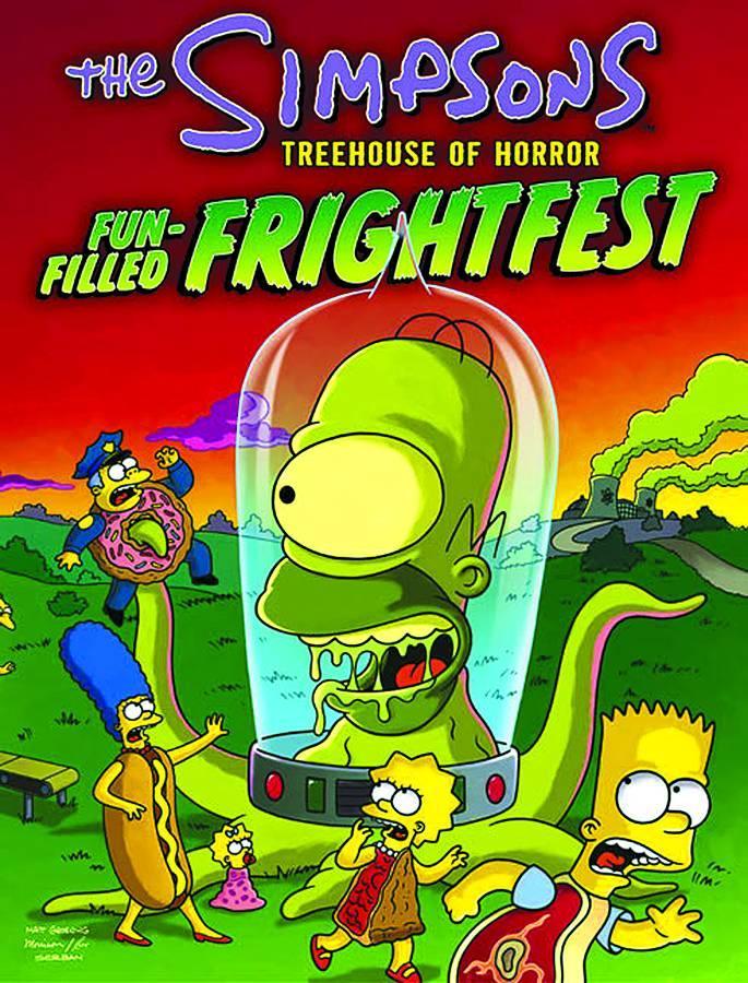 SIMPSONS TREEHOUSE OF HORROR TP VOL 03 FUN FILLED FRIGHTFEST - Kings Comics