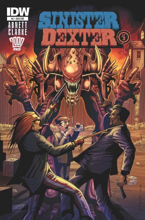 SINISTER DEXTER #6 SUBSCRIPTION VAR