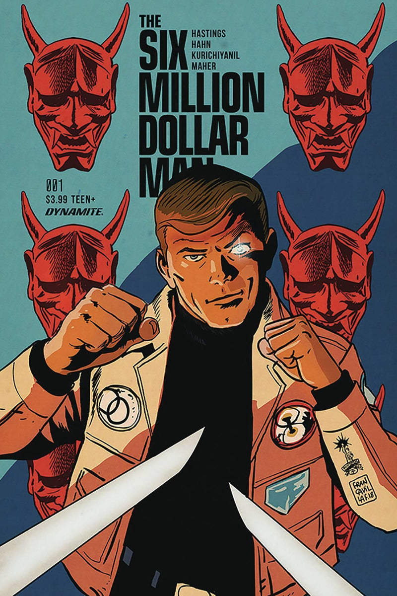 SIX MILLION DOLLAR MAN VOL 2 #1 CVR C FRANCAVILLA