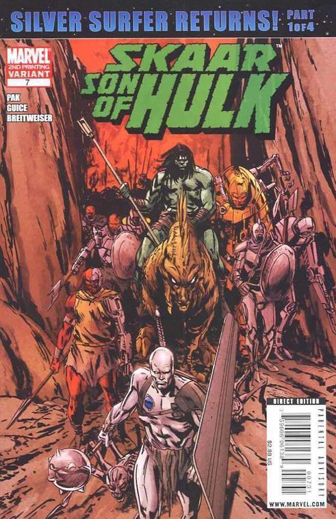SKAAR SON OF HULK #7 2ND PTG GUICE VAR