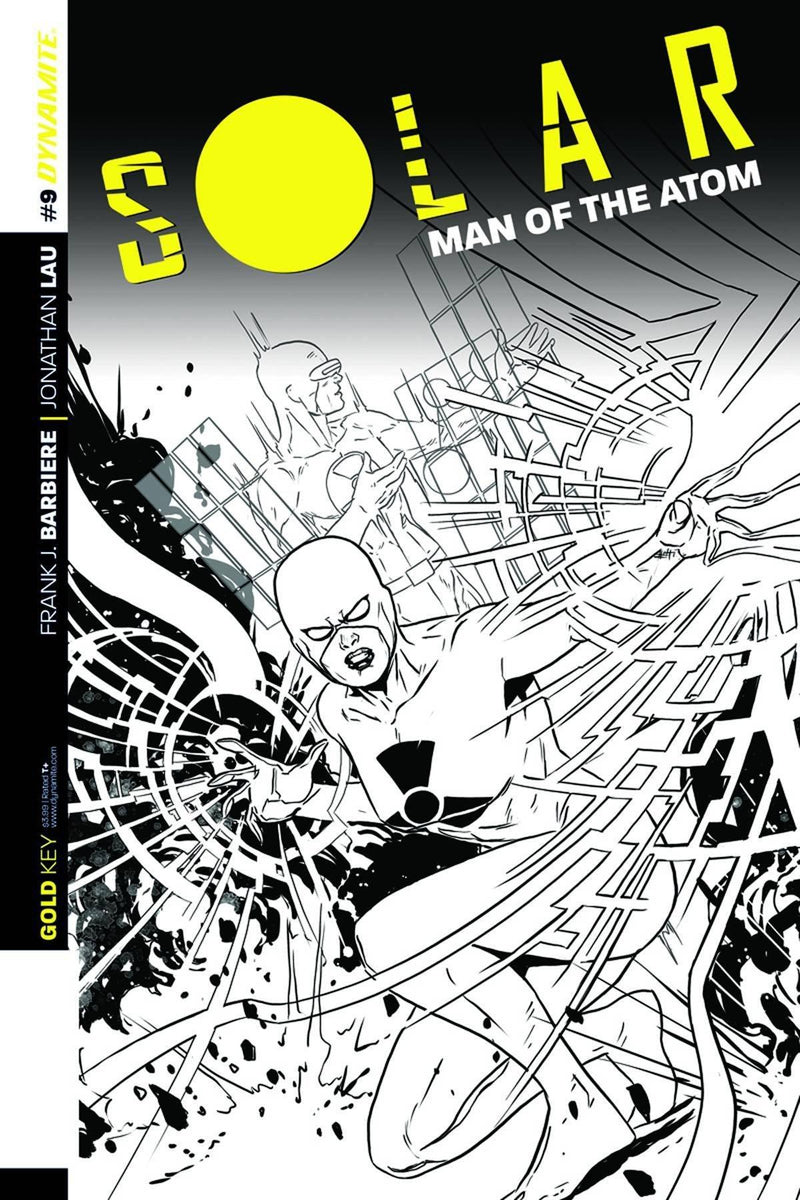 SOLAR MAN OF ATOM #9 10 COPY LAMING B&W INCV