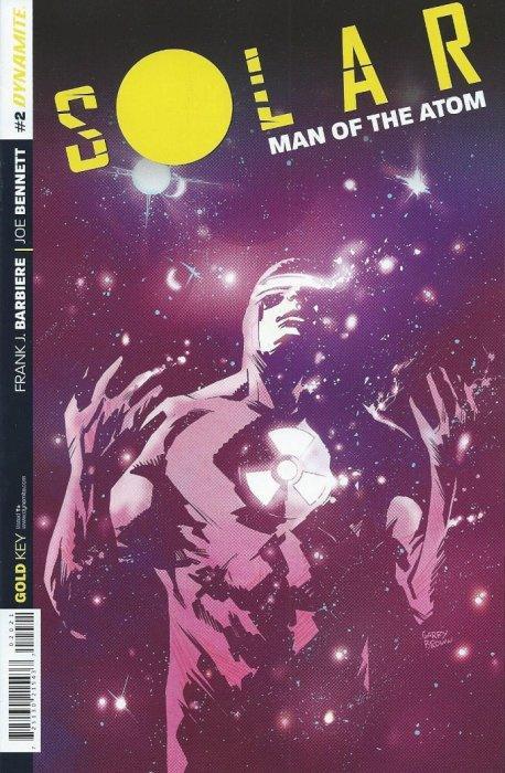 SOLAR MAN O/T ATOM VOL 2 #2 25 COPY BROWN INCV - Kings Comics