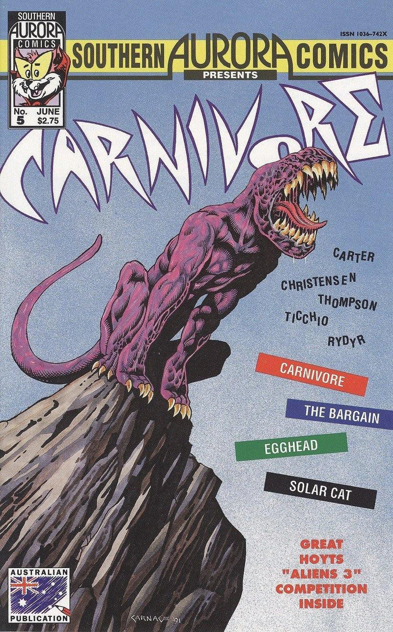 SOUTHERN AROURA COMICS PRESENTS #5 CARNIVORE