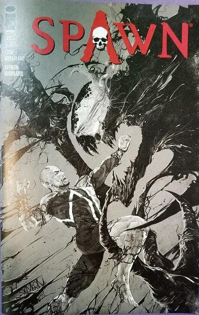 SPAWN #283 IMAGE EXPO BLACK AND WHITE VARIANT