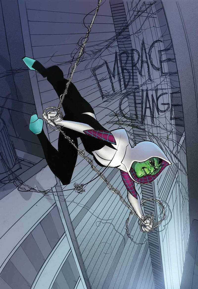 SPIDER-GWEN AKA GHOST SPIDER (2018) #5 FERRY SKRULLS VAR