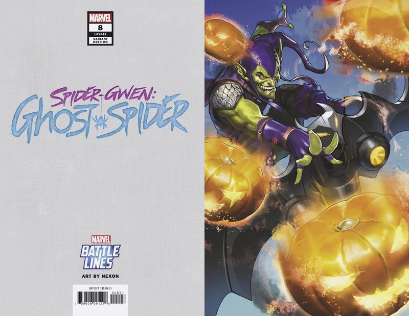 SPIDER-GWEN AKA GHOST SPIDER (2018) #8 NEXON MARVEL BATTLE LINES VAR
