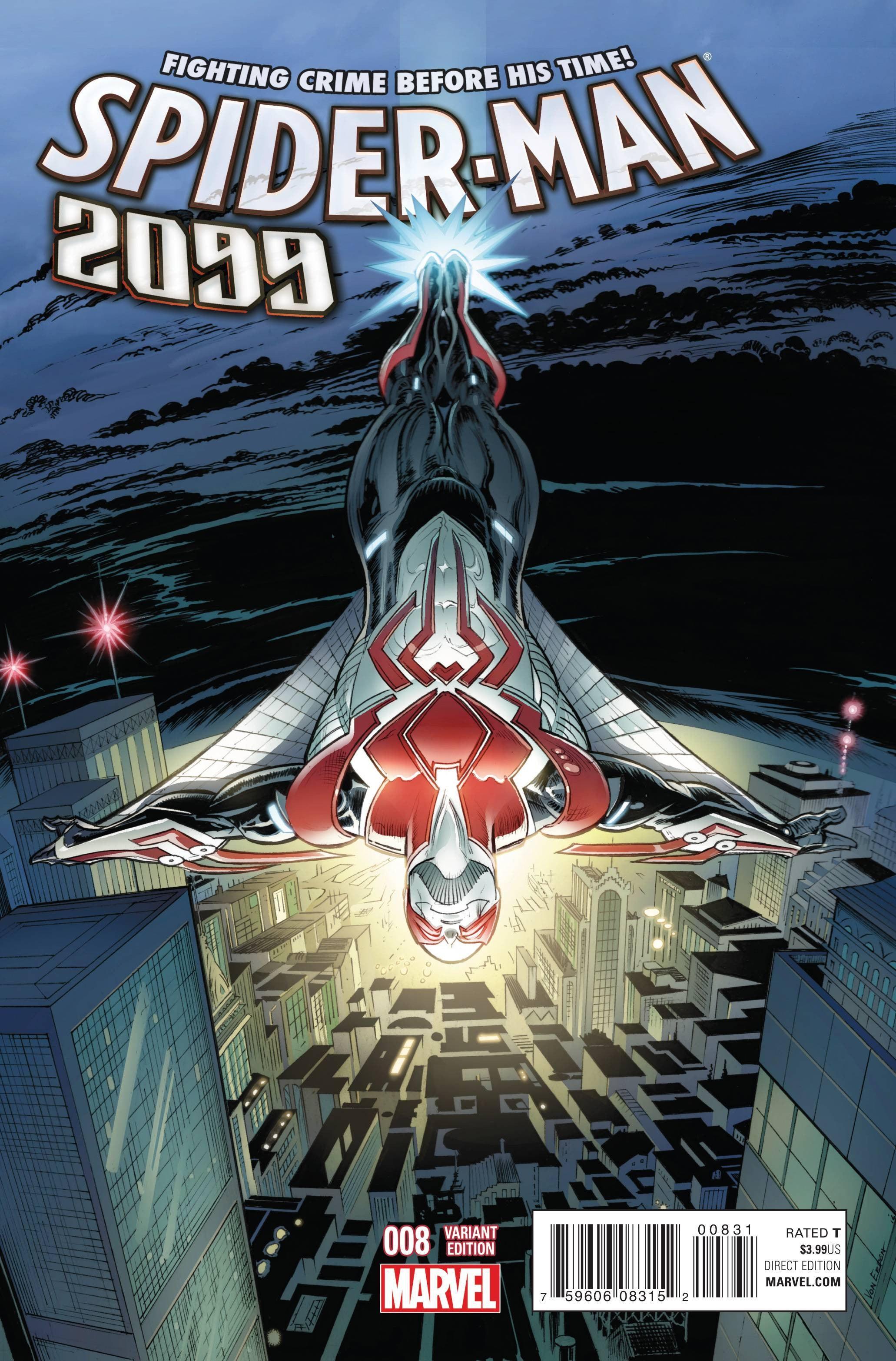 SPIDER-MAN 2099 VOL 3 (2015) #8 15 COPY INCV VON EEDEN CLASSIC VAR - Kings Comics