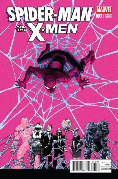 SPIDER-MAN AND X-MEN #3 SHALVEY VAR