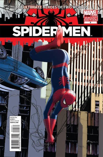 SPIDER-MEN #5 CHAREST VAR 1:30