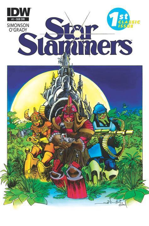 STAR SLAMMERS REMASTERED #1 SUBSCRIPTION VAR
