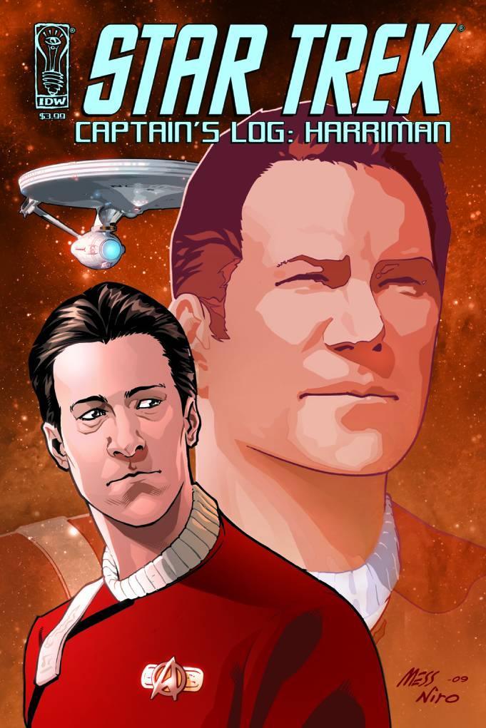 STAR TREK CAPTAINS LOG HARRIMAN #1