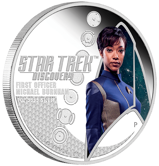 STAR TREK DISCOVERY 2018 1OZ SILVER PROOF TWO-COIN SET - Kings Comics