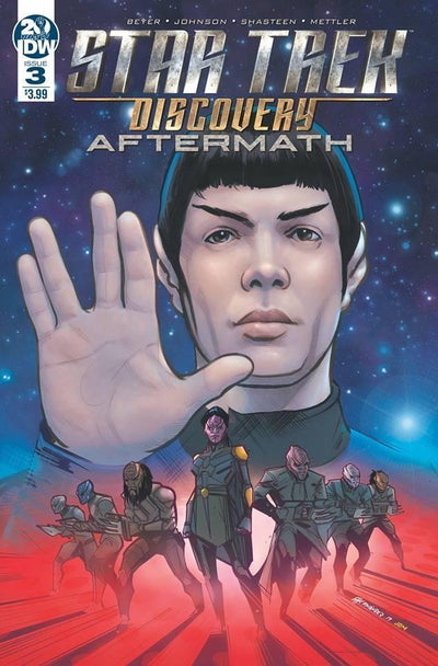 STAR TREK DISCOVERY AFTERMATH #3 CVR A HERNANDEZ