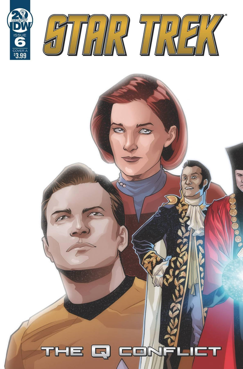 STAR TREK Q CONFLICT #6 CVR A MESSINA