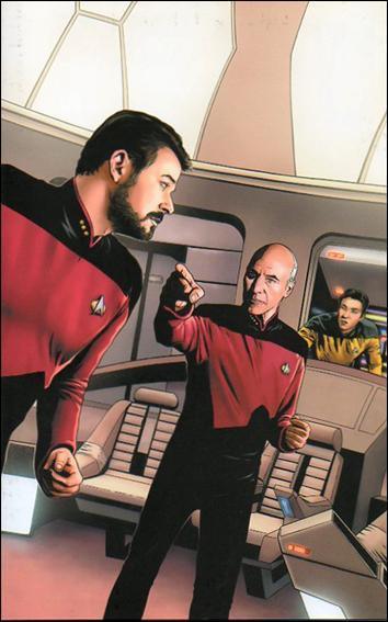 STAR TREK TNG GHOSTS #4 10 COPY VIRGIN CORRONEY INCV CVR