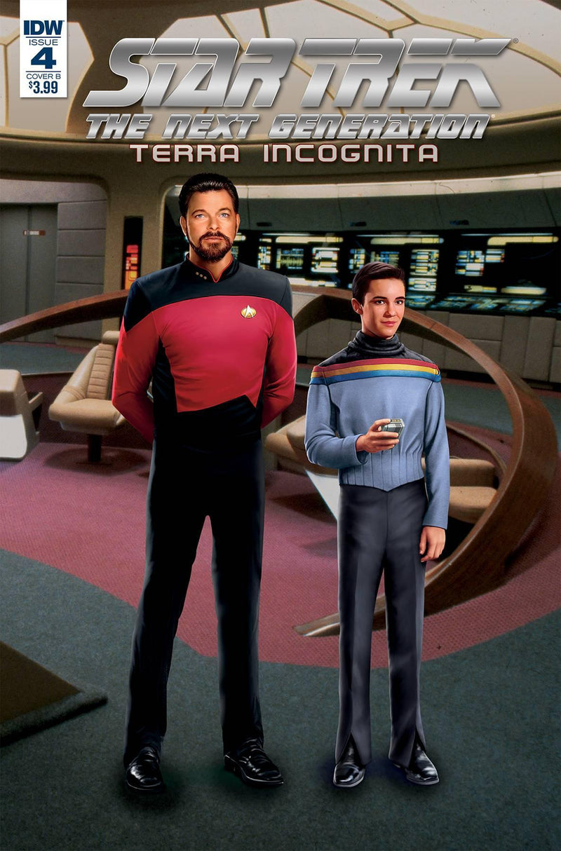 STAR TREK TNG TERRA INCOGNITA #4 CVR B PHOTO