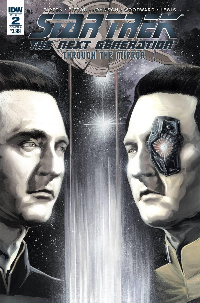 STAR TREK TNG THROUGH THE MIRROR #2 CVR A WOODWARD
