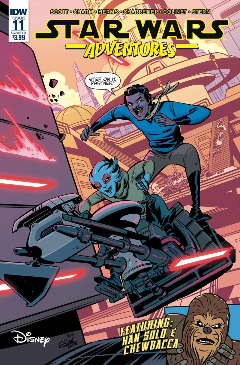 STAR WARS ADVENTURES (2017) #11 CVR B CHARRETIER