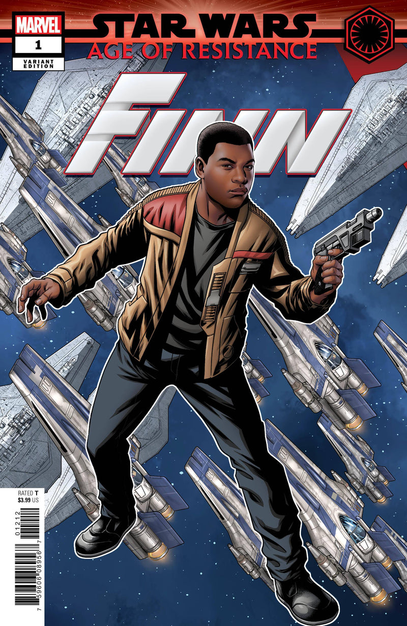 STAR WARS AGE OF RESISTANCE FINN #1 MCKONE PUZZLE PC VAR