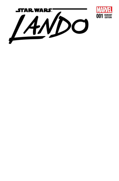 STAR WARS LANDO (2015) #1 BLANK VAR