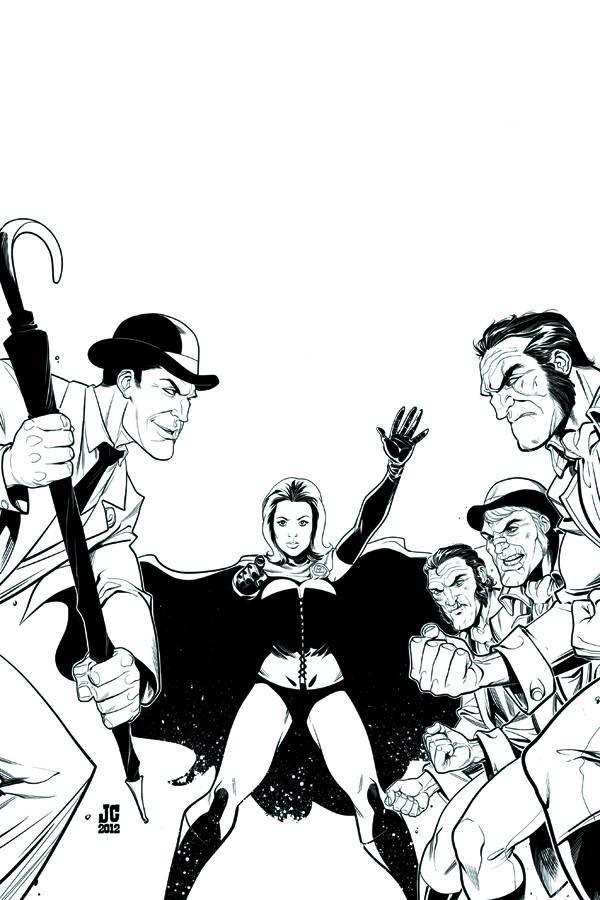 STEED AND MRS PEEL ONGOING #0 25 COPY INCV MEYERS B&W