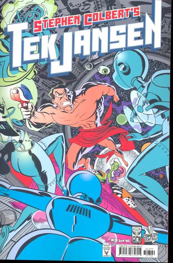STEPHEN COLBERTS TEK JANSEN #3 - Kings Comics