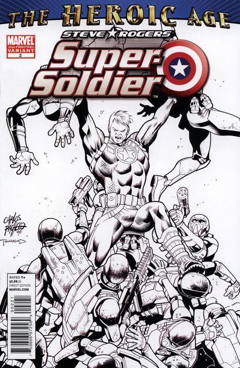 STEVE ROGERS SUPER-SOLDIER #2 2ND PTG EAGLESHAM VAR - Kings Comics