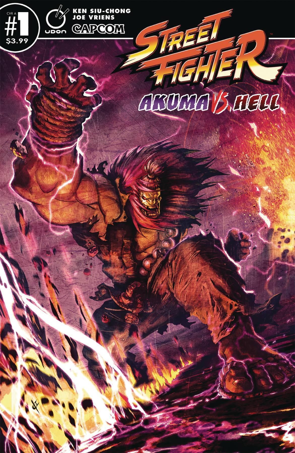 STREET FIGHTER AKUMA VS HELL #1 CVR A VRIENS - Kings Comics
