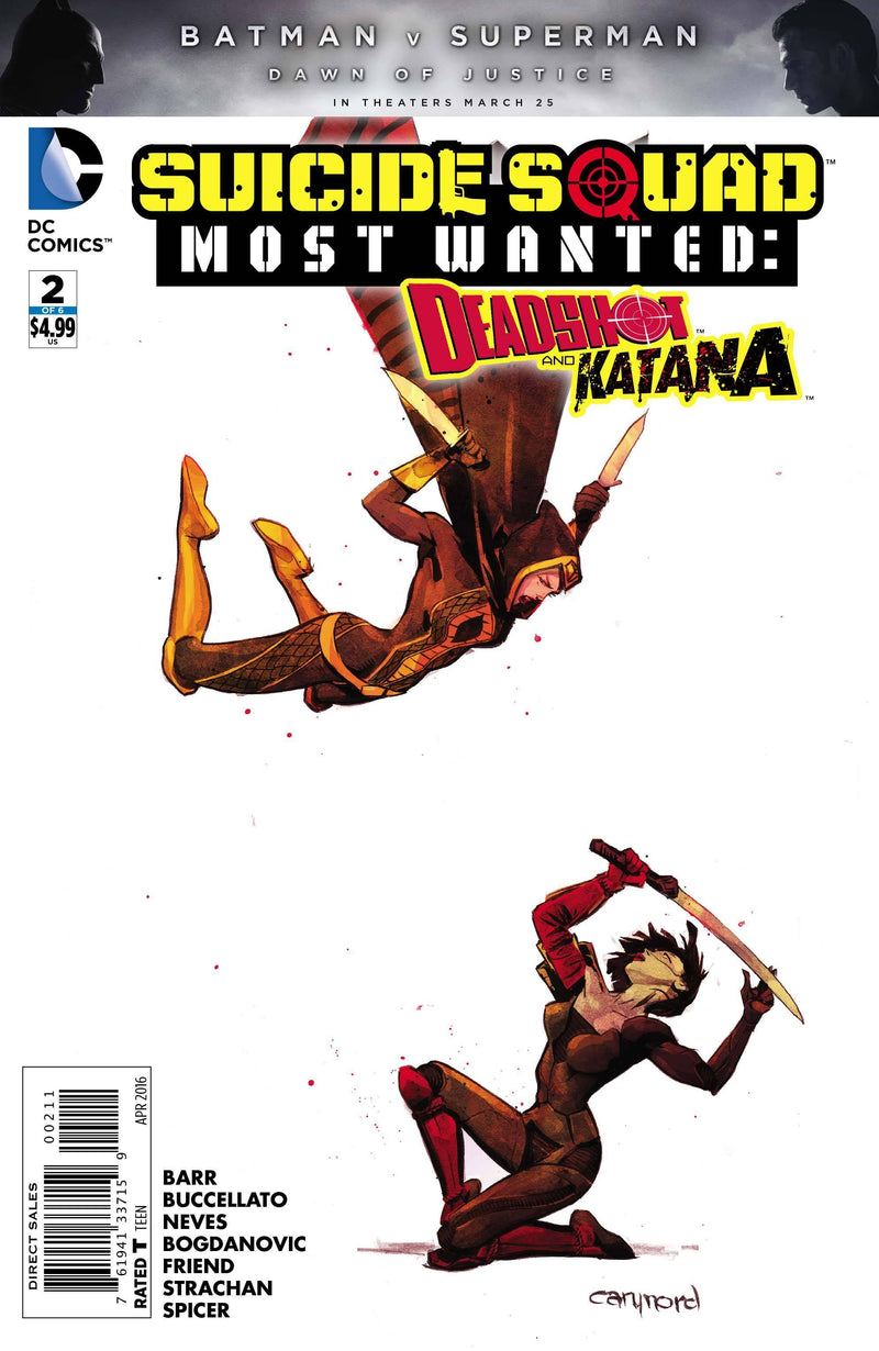 SUICIDE SQUAD MOST WANTED DEADSHOT KATANA #2