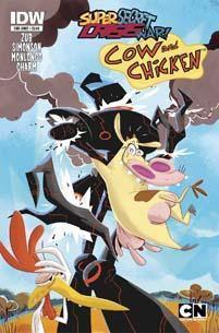 SUPER SECRET CRISIS WAR COW & CHICKEN #1 - Kings Comics