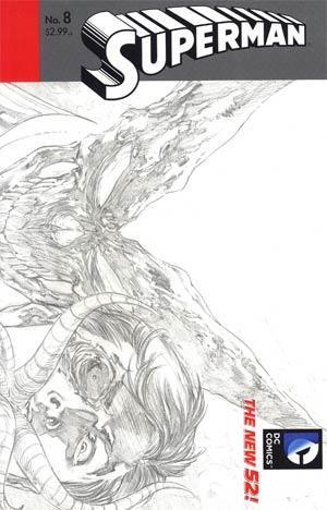 SUPERMAN (2011) #8 VAR ED