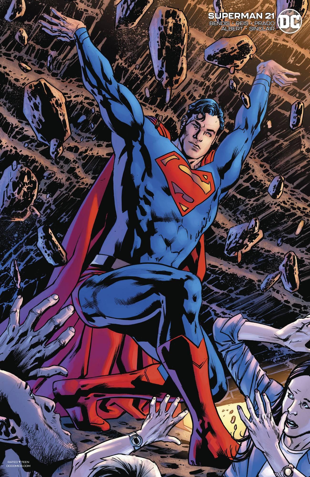 SUPERMAN VOL 6 #21 BRYAN HITCH VAR ED - Kings Comics