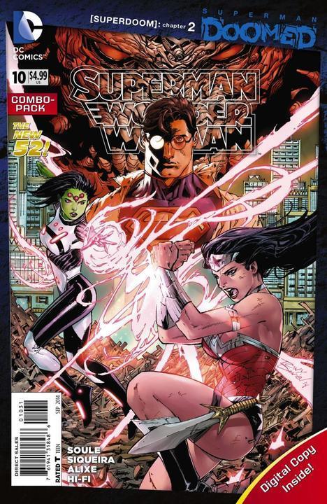 SUPERMAN WONDER WOMAN #10 COMBO PACK - Kings Comics