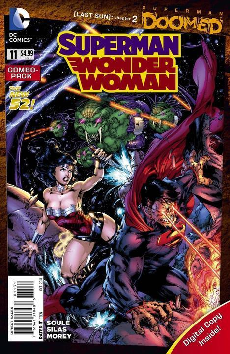 SUPERMAN WONDER WOMAN #11 COMBO PACK (DOOMED) - Kings Comics