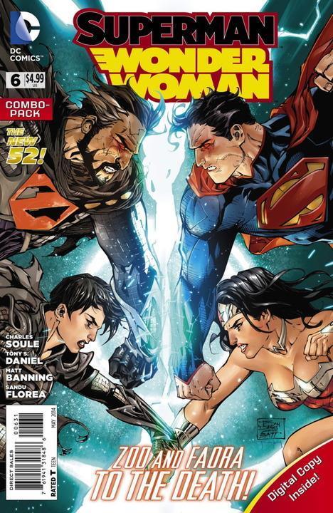 SUPERMAN WONDER WOMAN (2013) #6 COMBO PACK