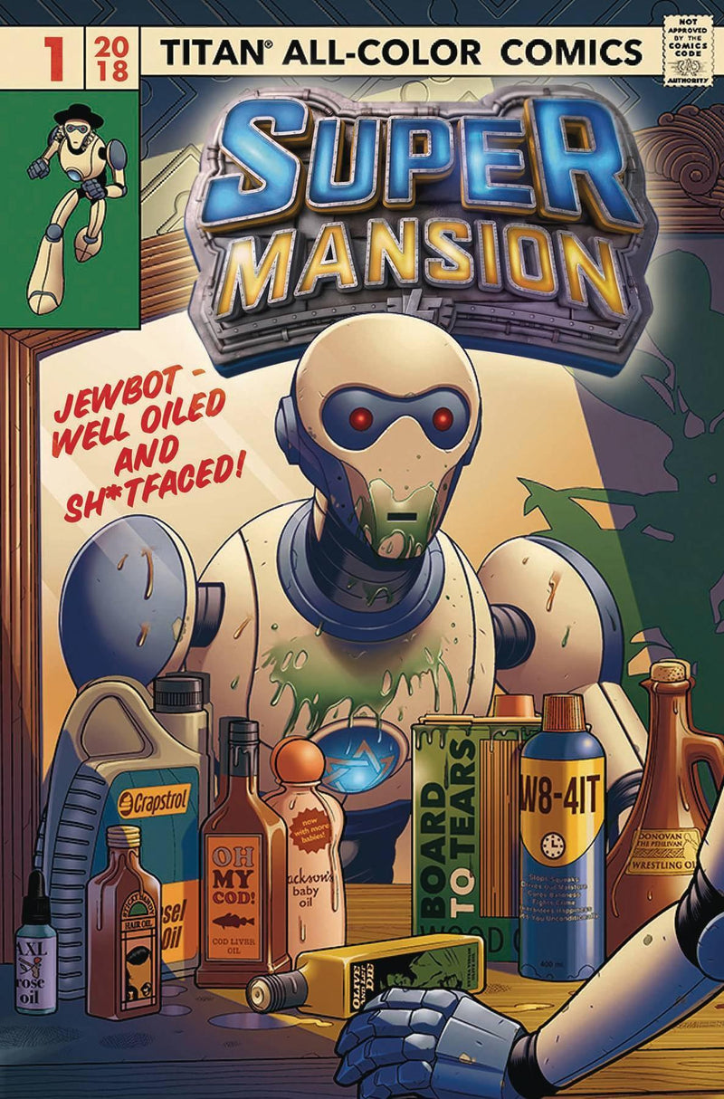SUPERMANSION #1 CVR A ELPHICK