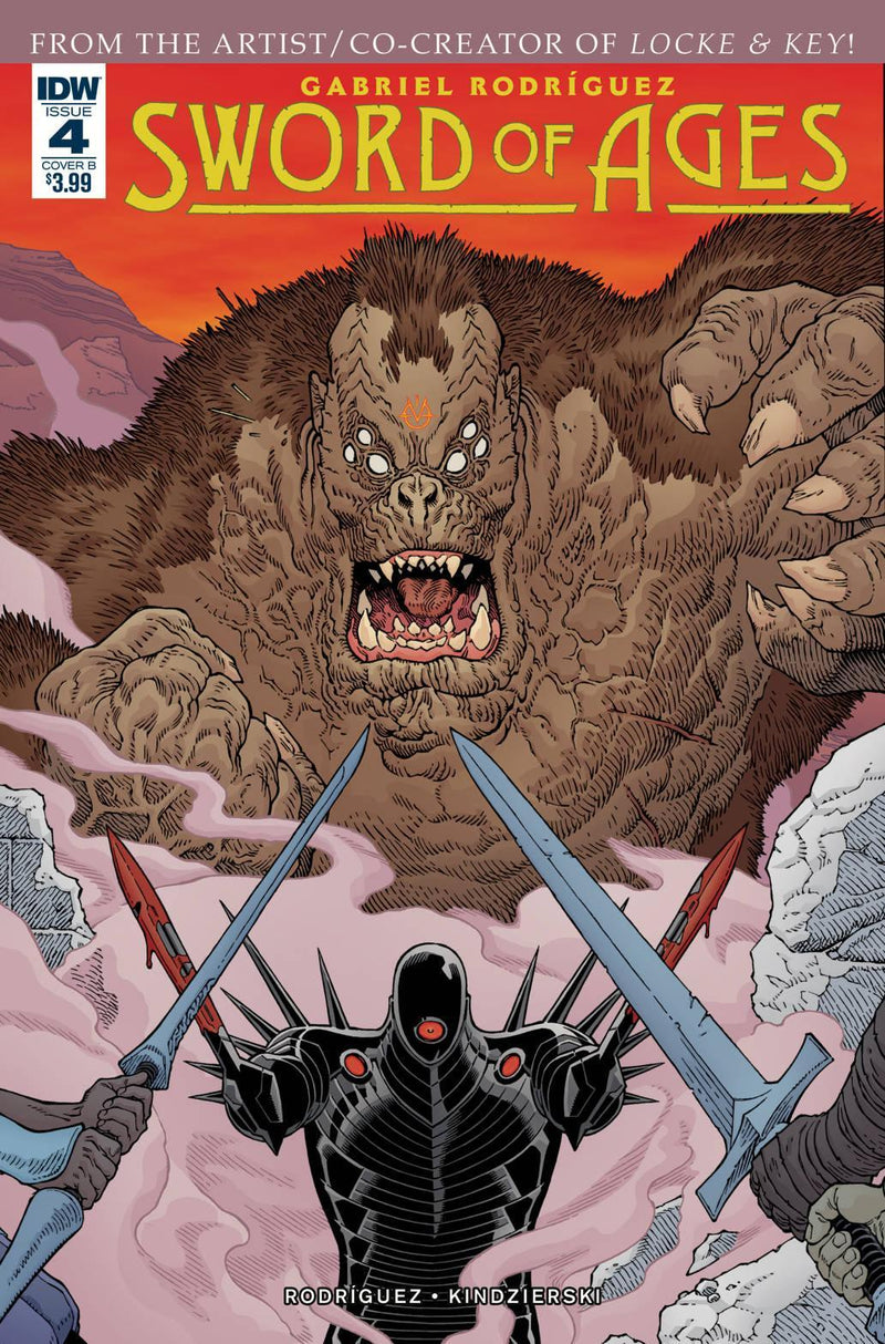 SWORD OF AGES #4 CVR B RODRIGUEZ
