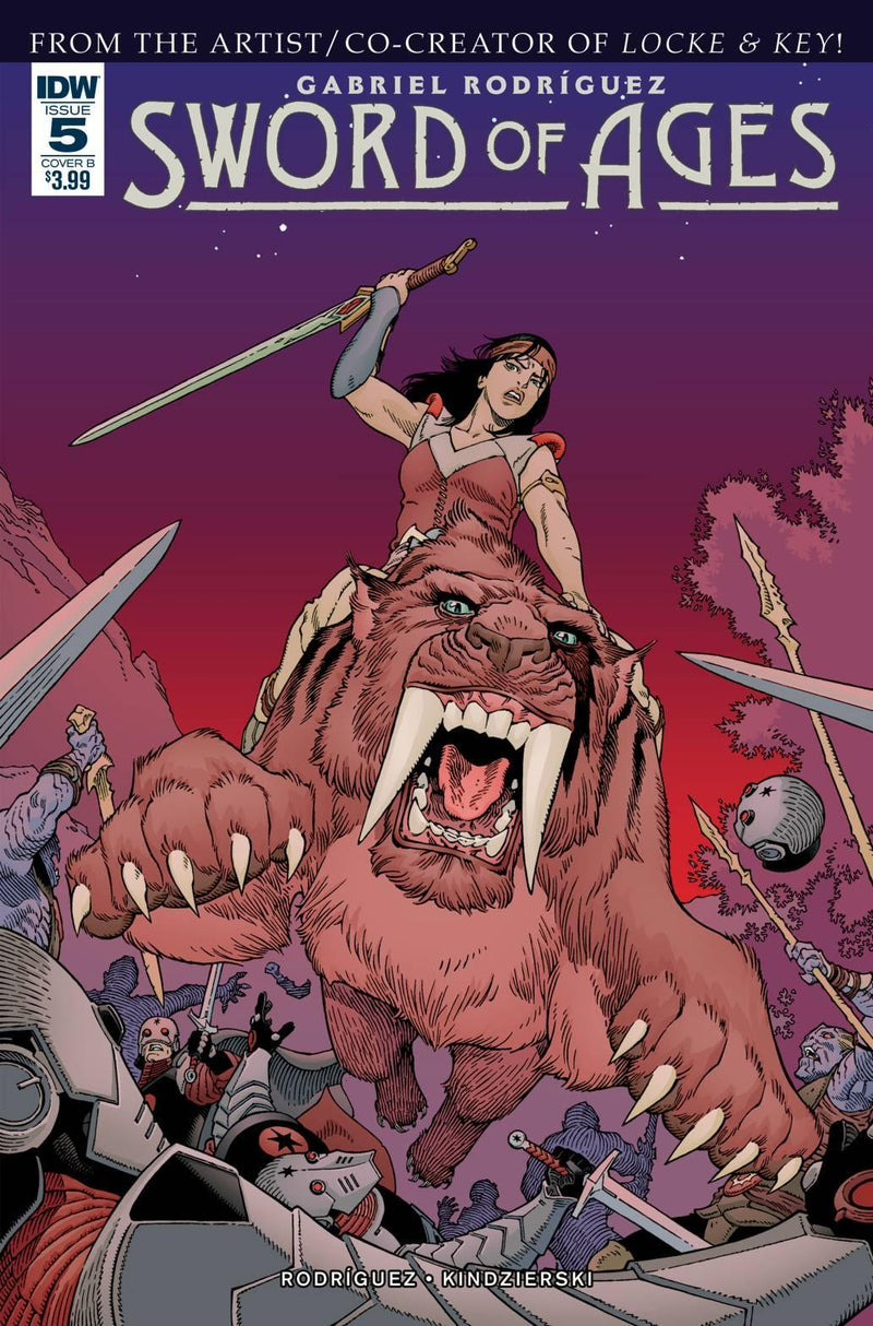 SWORD OF AGES #5 CVR B RODRIGUEZ
