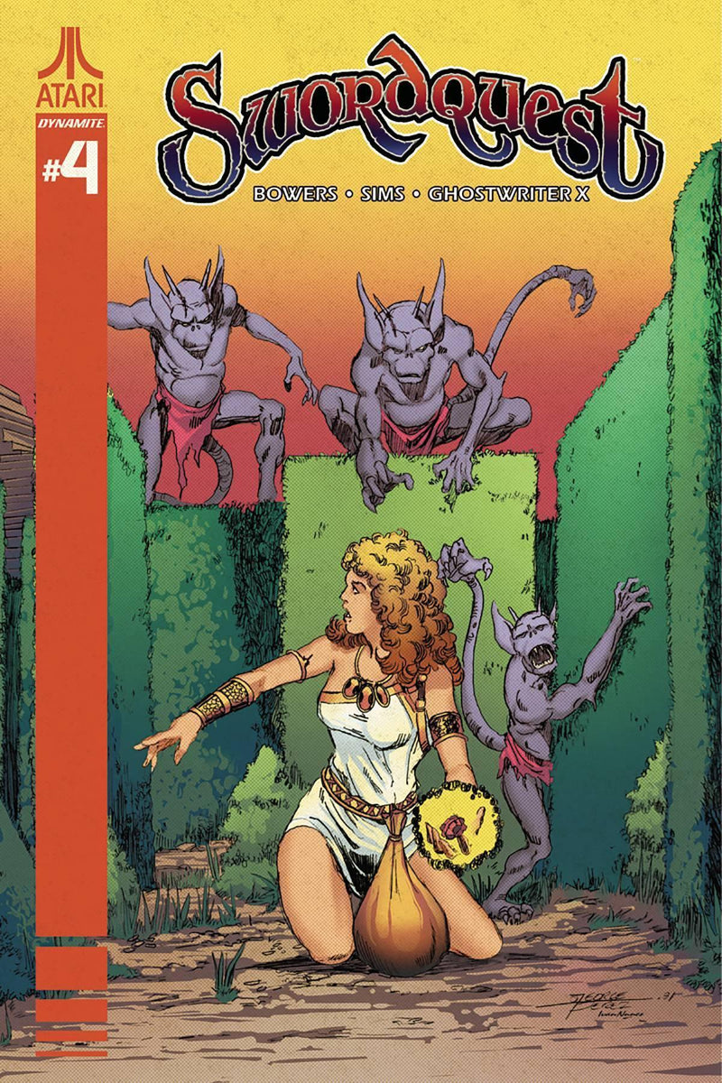 SWORDQUEST #4 CVR B PEREZ