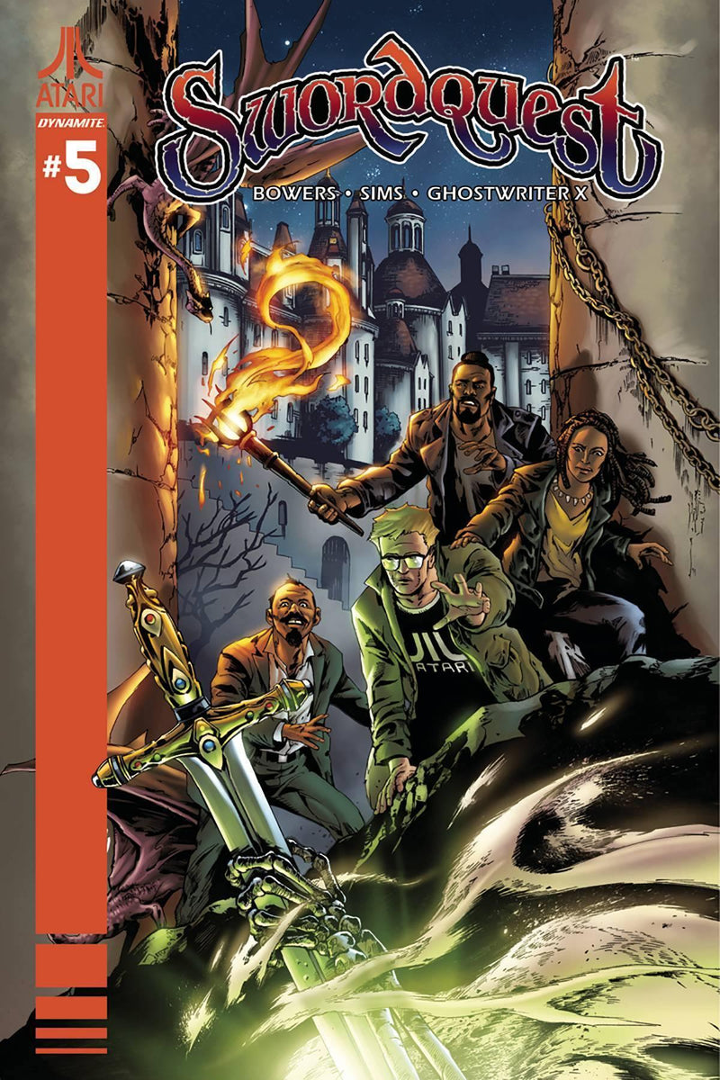 SWORDQUEST #5 CVR B LAU