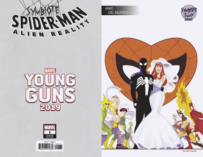 SYMBIOTE SPIDER-MAN ALIEN REALITY #1 DEL MUNDO YOUNG GUNS VAR