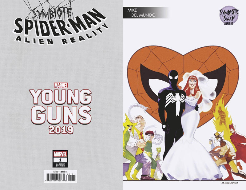 SYMBIOTE SPIDER-MAN ALIEN REALITY #1 DEL MUNDO YOUNG GUNS VAR