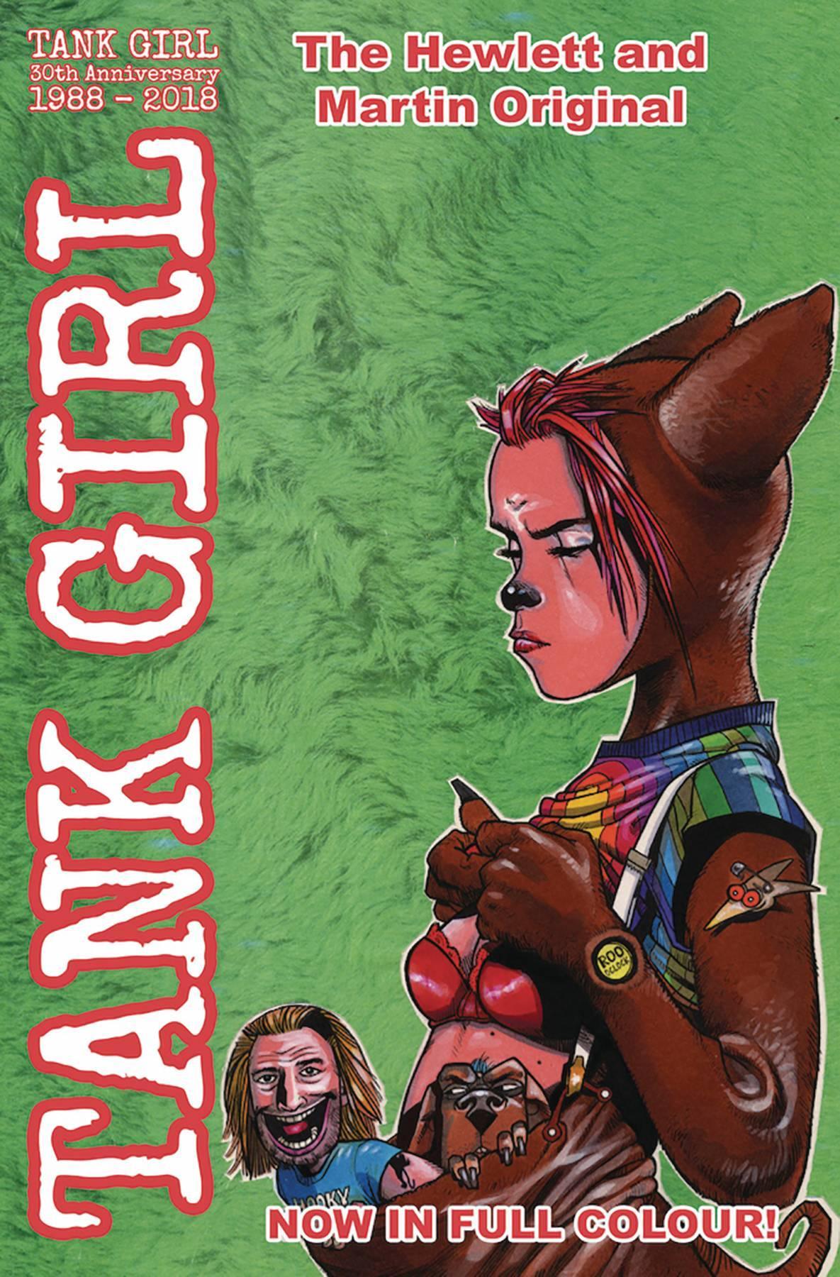TANK GIRL FULL COLOR CLASSICS #4 1991-92 CVR B HEWLETT - Kings Comics