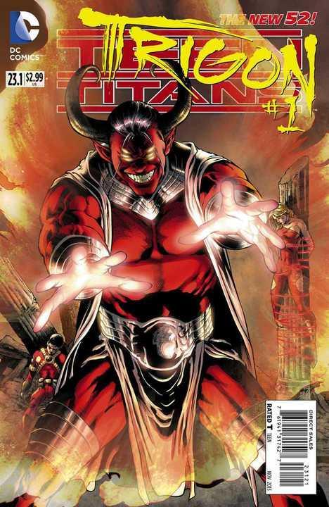 TEEN TITANS VOL 4 #23.1 TRIGON STANDARD ED