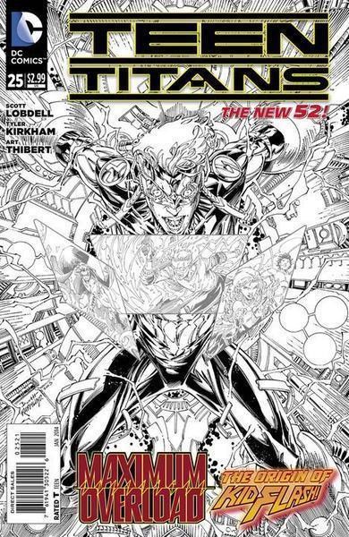 TEEN TITANS VOL 4 #25 VAR ED (EVIL) - Kings Comics